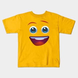 FUNNY FACE Kids T-Shirt